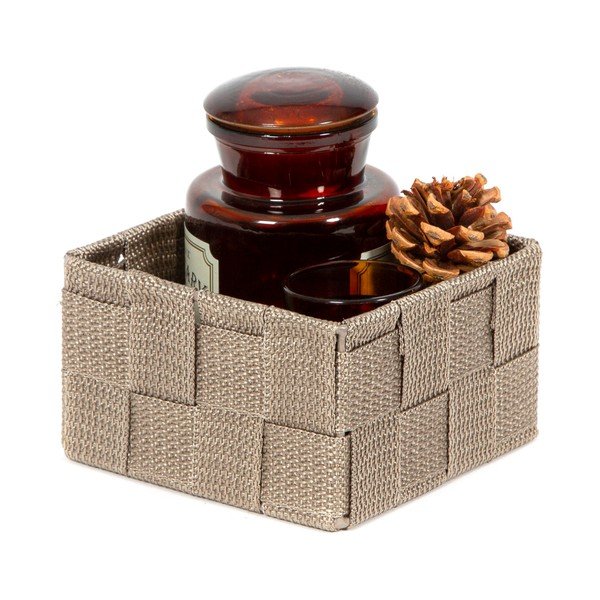 Stan világosbarna fürdőszobai rendszerező, 12 x 12 cm - Compactor-image-1