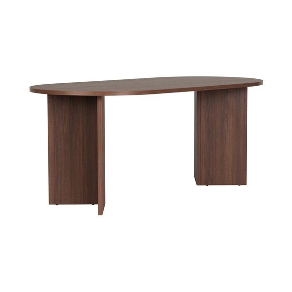 Étkezőasztal diófa dekorral 89,5x180 cm Sablin – Kalune Design