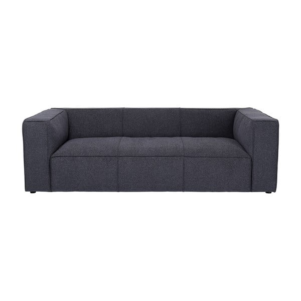 Sötétszürke kanapé 220 cm Cubetto – Kare Design
