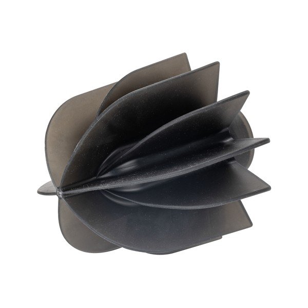 Fekete szilikon wc-kefe fém tartóval - Wenko-image-3