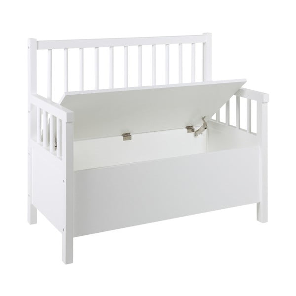 Assila fehér ülőpad tárolóhellyel - Actona-image-2