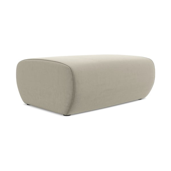 Bézs bársony lábtartó Kapua – Makamii-image-1