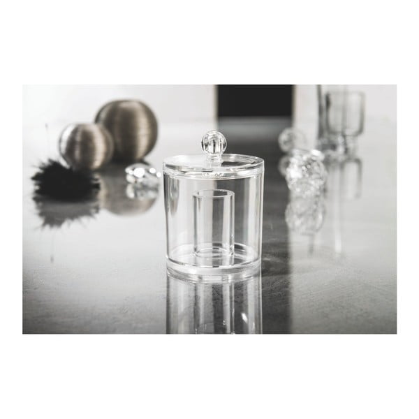 Kozmetikai rendszerező/vattakorong tároló, magasság 11 cm - Compactor-image-2