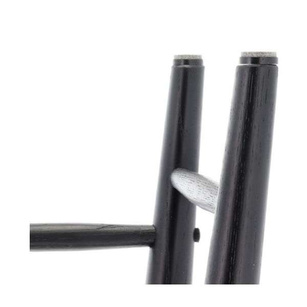 Fekete tölgyfa konzolasztal 100x44,5 cm Bast - Villa Collection-image-3