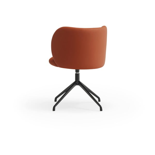 Narancssárga kárpitozott étkezőfotel Mogi – Teulat-image-2