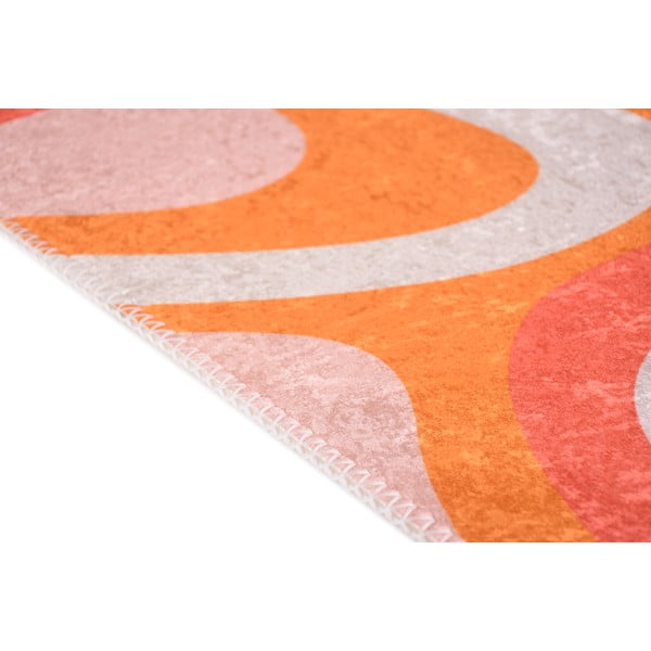 Narancssárga mosható futószőnyeg 80x200 cm Colors of Joy – Vitaus-image-2