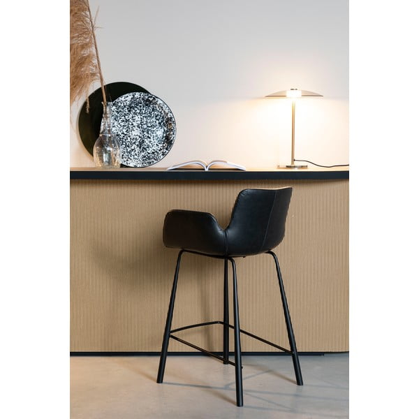 Szürke-aranyszínű LED dimmelhető asztali lámpa üveg búrával (magasság 42 cm) Float – Zuiver-image-3