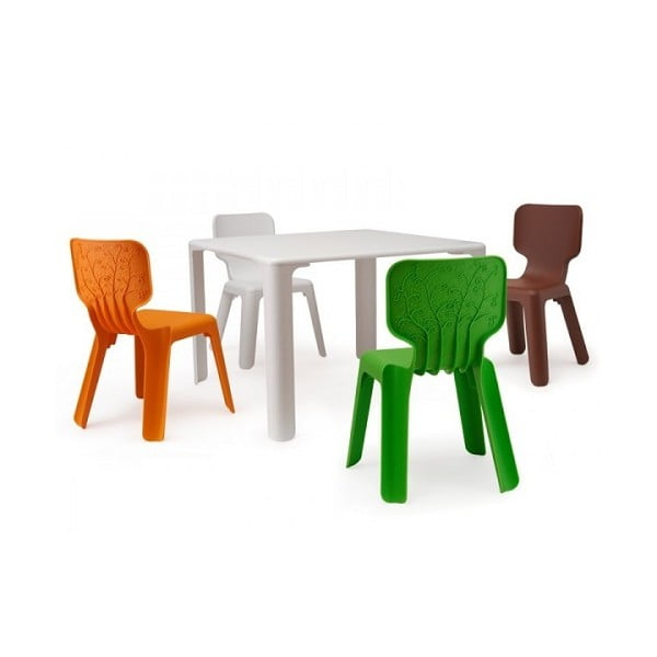 Alma zöld rakásolható gyerekszék - Magis-image-1