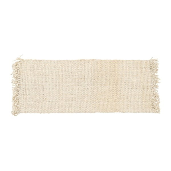 Krémszínű juta futószőnyeg 70x170 cm Altea – Ixia