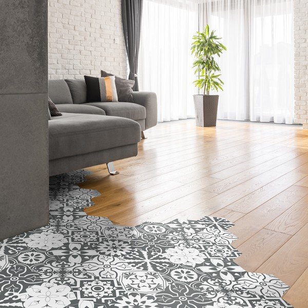 Kelio 10 darabos padlómatrica szett, 40 x 90 cm - Ambiance-image-1