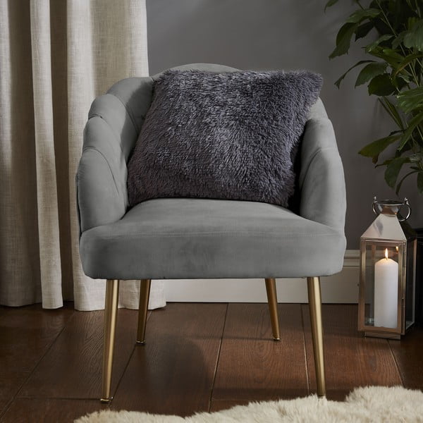 Mikroplüss díszpárna 45x45 cm Cuddly – Catherine Lansfield-image-1