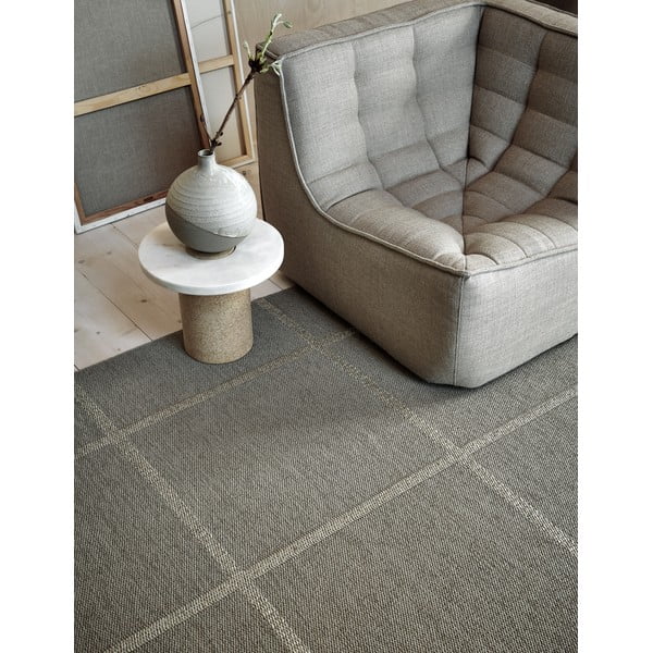 Bézs kültéri-beltéri futószőnyeg 70x150 cm Ada Dark Linen – Pappelina-image-2