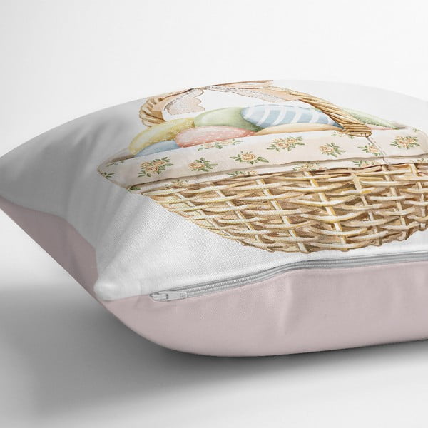 Párnahuzat húsvéti mintával 43x43 cm – Mila Home-image-1