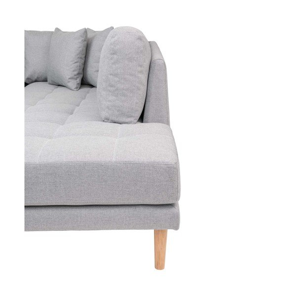 Szürke sarokkanapé (jobb sarok) Lido - House Nordic-image-3