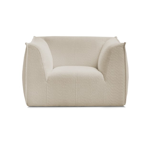 Bézs buklé fotel Giorgia – Bobochic Paris-image-3