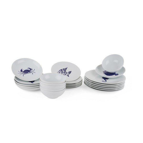 Faklia 24 db-os porcelán étkészlet - Kutahya-image-2