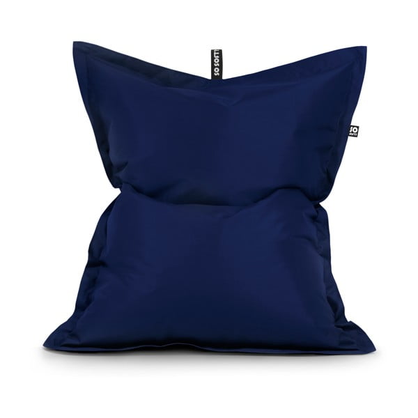 Sötétkék babzsákfotel Pad XL – So Soft?