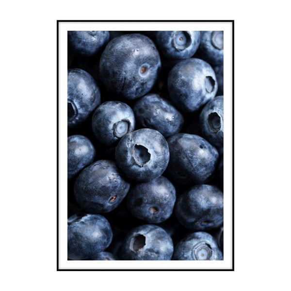 Blueberries plakát, 40 x 30 cm - Imagioo