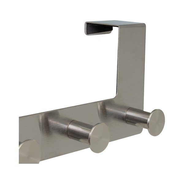 Matt ezüstszínű fém ajtófogas 35 cm – Casa Selección-image-2