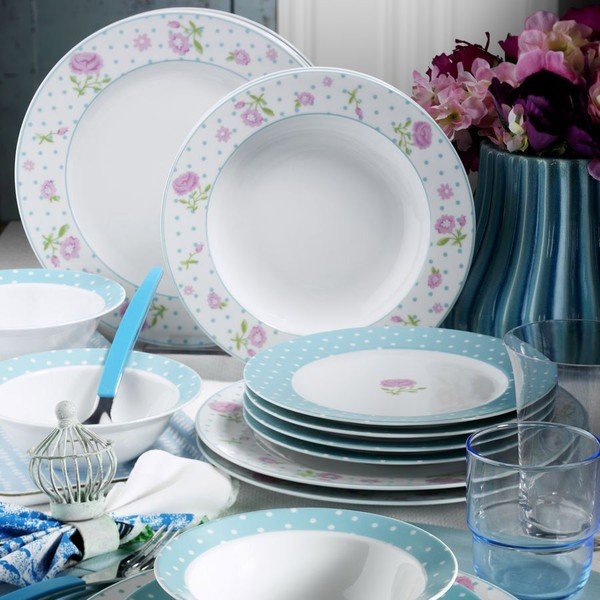 Makala 24 db-os porcelán étkészlet - Kutahya-image-2