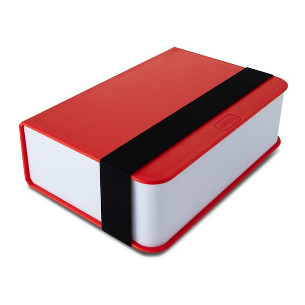 Book piros tízórais doboz - Black + Blum