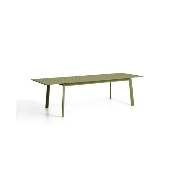 Fém kerti étkezőasztal 100x205 cm Brela – Kave Home