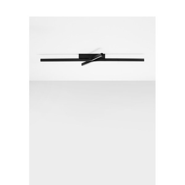 Matt fekete alumínium LED dimmelhető mennyezeti lámpa 50x100 cm Akro – Nova Luce-image-4