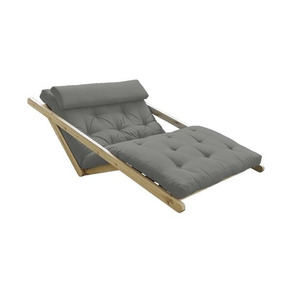 Figo Natural/Grey szürke kinyitható kanapé - Karup Design
