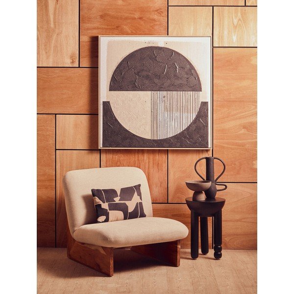 Keretezett-vászon kép 103x103 cm Astratto – Premier Housewares-image-1