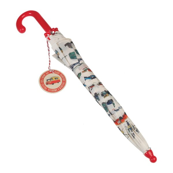 Vintage Transport gyerek esernyő - Rex London-image-1