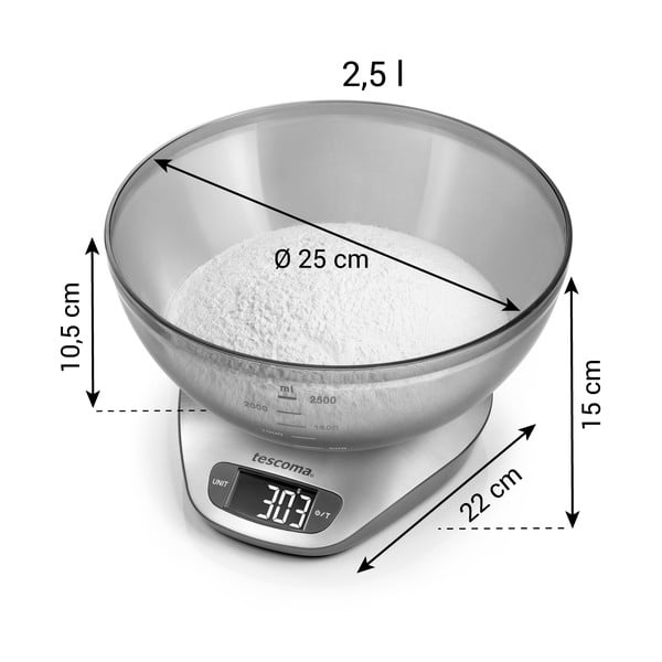 Digitális konyhai mérleg Grand chef – Tescoma-image-3