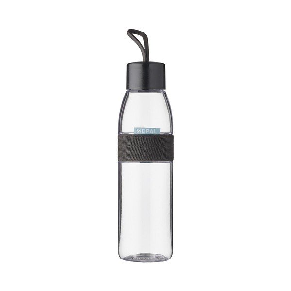 Fekete műanyag ivópalack 500 ml Ellipse – Mepal