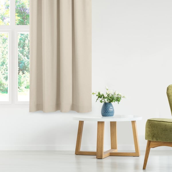 Krémszínű függöny 220x175 cm Carmena – Homede-image-1