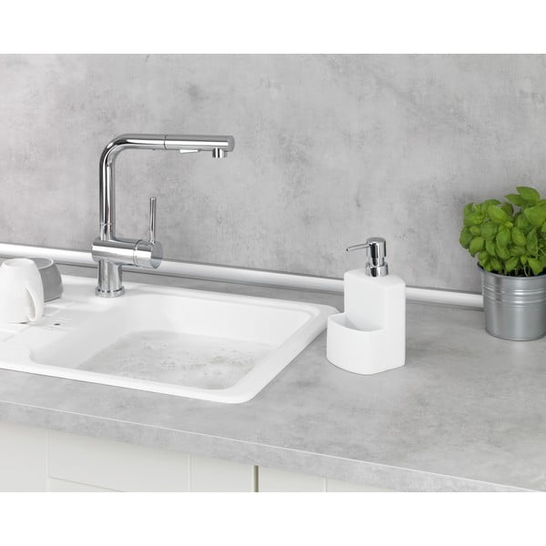 Festival fehér szappanadagoló szivacstartóval - Wenko-image-2