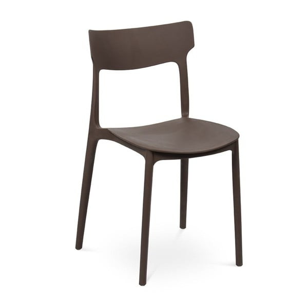 Barna műanyag kerti szék Biá – Bonami Essentials