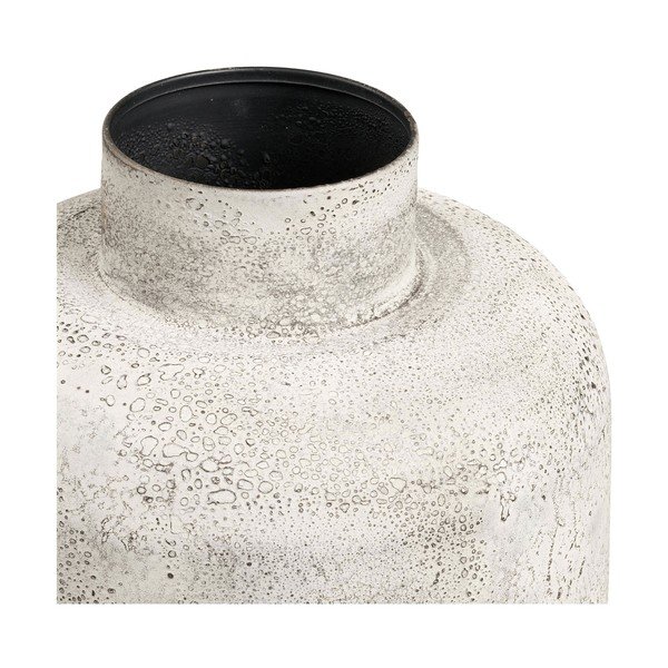 Krémszínű fém magas váza (magasság 60,5 cm) Hou – House Nordic-image-3