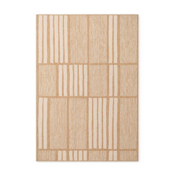 Krémszínű-natúr színű kültéri-beltéri szőnyeg 120x170 cm Haringey Allington – Ted Baker