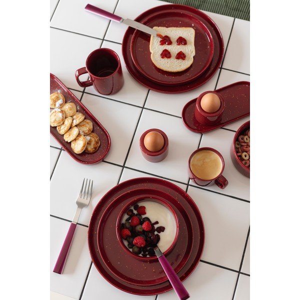 Borvörös porcelán bögre 330 ml Fika – ONA-image-3