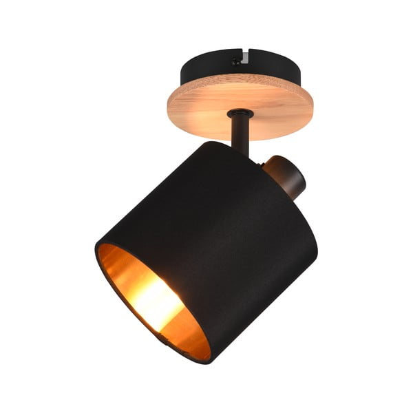 Fekete-natúr színű spotlámpa ø 12 cm Tommy – Reality-image-3