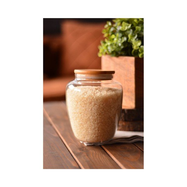 Rella Small üvegedény bambusz fedővel - Bambum-image-3