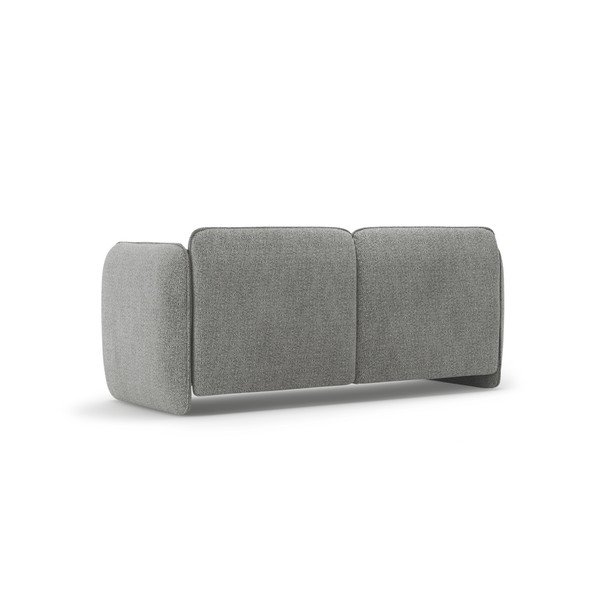 Világosszürke zsenília kanapé 168 cm Georgia – Micadoni -image-3