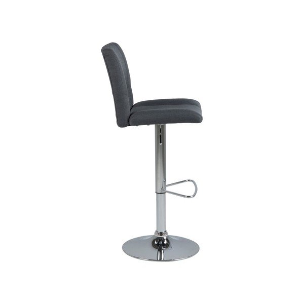 Wilma Barstool sötétszürke bárszék, 2 db - Actona-image-1