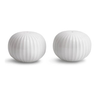 Hammershoi fehér porcelán só- és borsszóró - Kähler Design