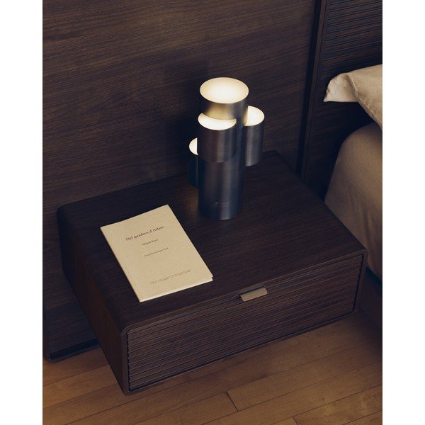 Fekete fém LED dimmelhető asztali lámpa (magasság 26,5 cm) Adrina – Kave Home-image-1