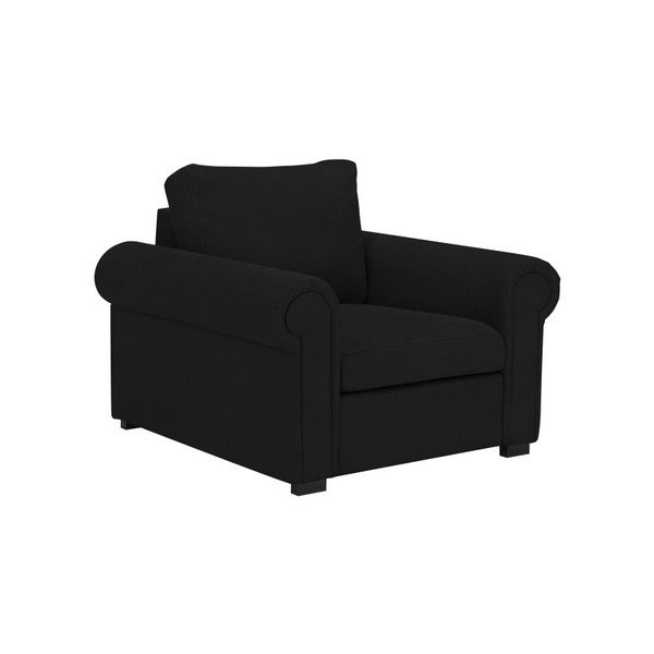 Hermes fekete fotel - Windsor & Co Sofas-image-4