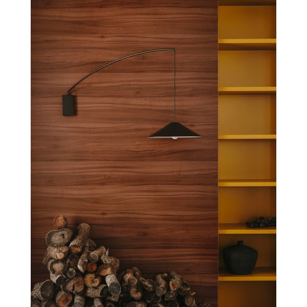 Fekete fali lámpa ø 35 cm Kally – Kave Home-image-2