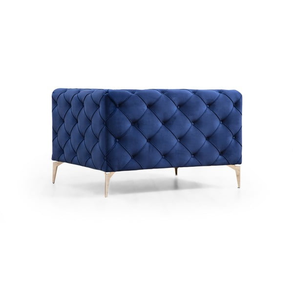 Sötétkék fotel Como – Artie-image-2