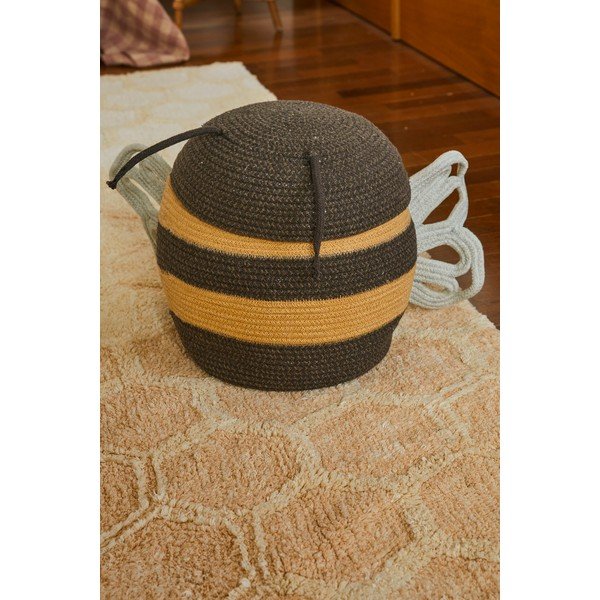Textil játéktároló kosár ø 30x32 cm Mama Bee – Lorena Canals-image-2