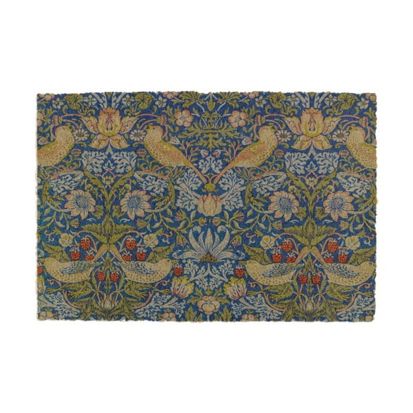 Kókuszrost lábtörlő 60x90 cm William Morris Strawberry Thief – Artsy Doormats