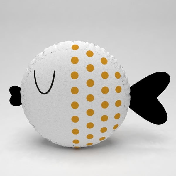 Fish With Orange Dots gyerek kispárna - OYO Kids